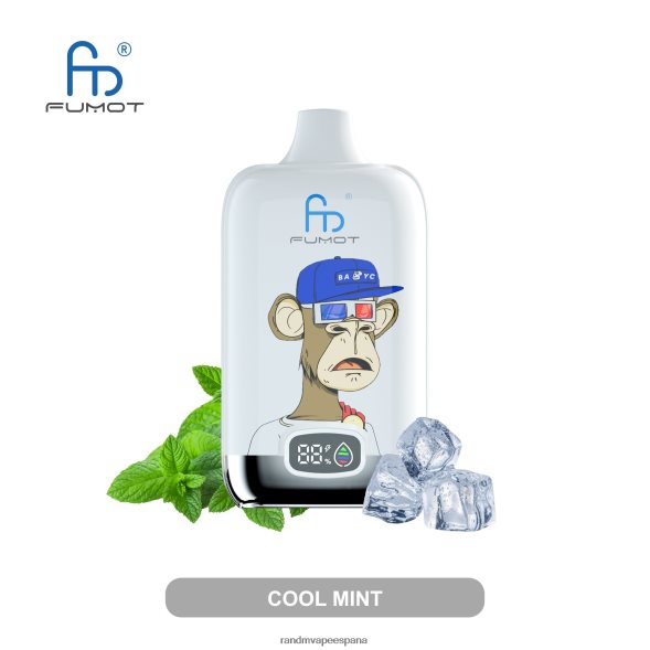 Fumot RandM Vape | estallido del hielo Fumot Original RandM Digital Box Dispositivo de vapeo con pantalla de líquido y batería 12000 RRBBN810