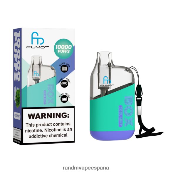 RandM Disposable Vape | hielo de uva Fumot Original RandM Tornado Box Dispositivo vapeador con control de flujo de aire 10000 1 ud. RRBBN889