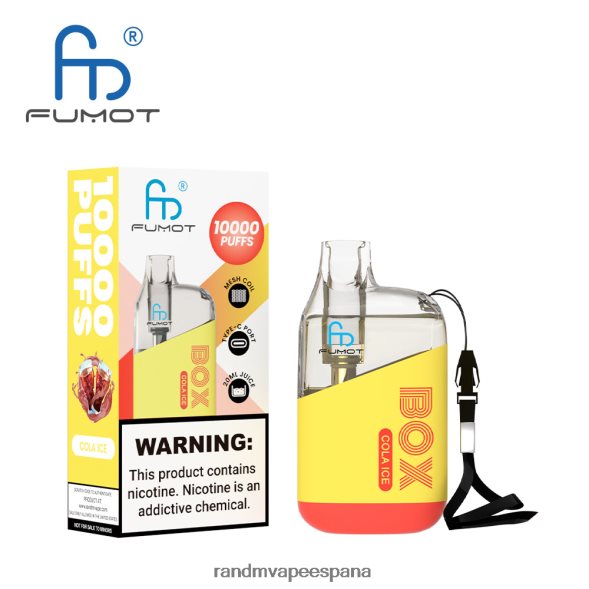 RandM Tornado Madrid | sandia fresa Fumot Original RandM Tornado Box Dispositivo vapeador con control de flujo de aire 10000 1 ud. RRBBN893