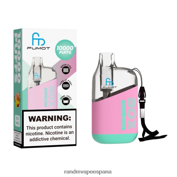 RandM Tornado Sabores | limonada rosa Fumot Original RandM Tornado Box Dispositivo vapeador con control de flujo de aire 10000 1 ud. RRBBN896