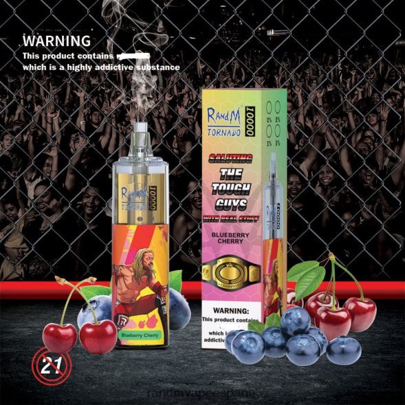 RandM Tornado Barcelona | drvimto RandM Tornado Dispositivo vapeador con control de flujo de aire 10000 1 ud. RRBBN8114