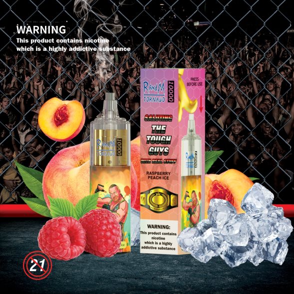 RandM Vape España | cóctel de naranja y lima RandM Tornado Dispositivo vapeador con control de flujo de aire 10000 1 ud. RRBBN8122