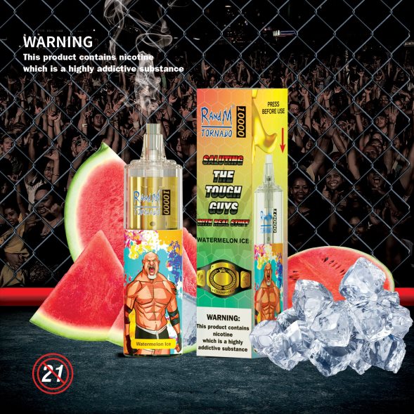 RandM Vape España | limonada de sandia RandM Tornado Dispositivo vapeador con control de flujo de aire 10000 1 ud. RRBBN8112