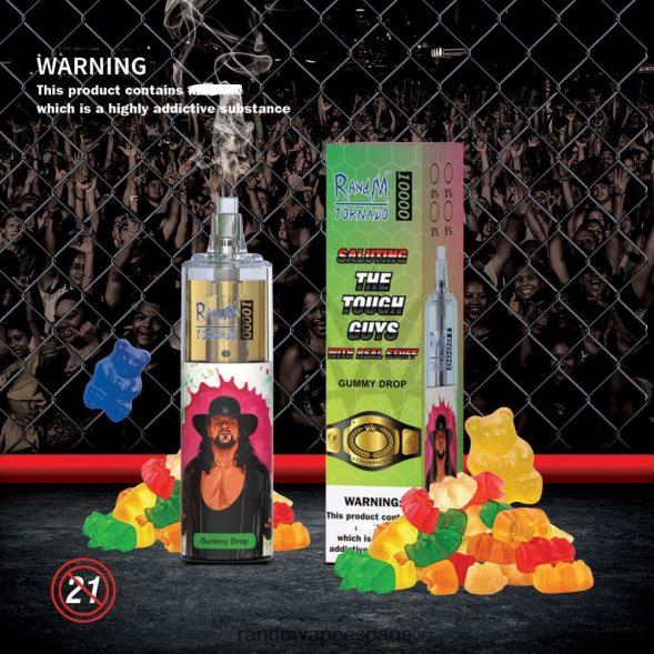 RandM Vape España | limonada de sandia RandM Tornado Dispositivo vapeador con control de flujo de aire 10000 1 ud. RRBBN8112