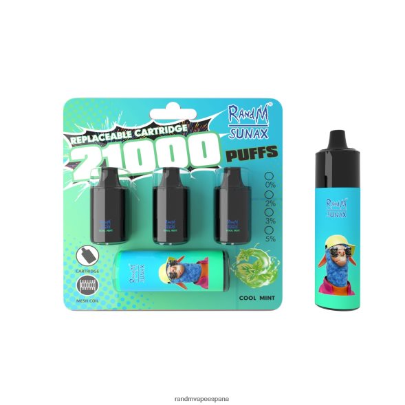 Fumot RandM Vape | bayas mixtas RandM Sunax Dispositivo de vapeo reemplazable con cápsula de control de flujo de aire 21000 1 ud. RRBBN8270