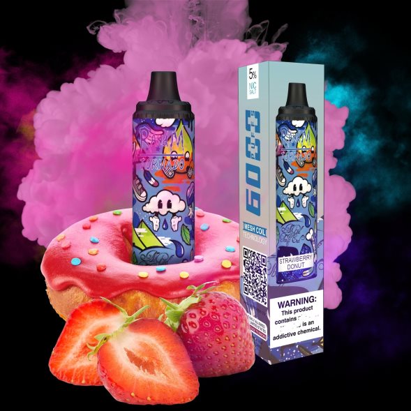 RandM Tornado Sabores | fusión de frutas RandM Tornado Dispositivo vape pod con control de flujo de aire 6000 1 pieza RRBBN8286