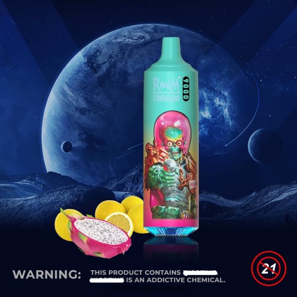 RandM Vape España | limonada rosa RandM Tornado Dispositivo vape pod 9000 1 pieza versión 1 RRBBN8132