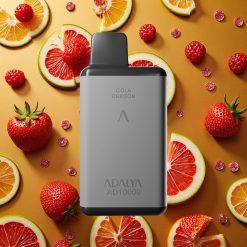 Adalya AD 10000 Puffs Vape Desechable Cola Dragón Gris Espacial USB-C