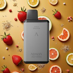 Adalya AD 10000 Puffs Vape Desechable Menta Gris Espacial USB-C