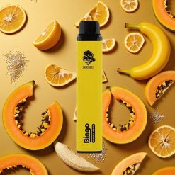 Aivono Aim Bingo 4000 Puffs Vapeador Desechable Banana Papaya 10mL 1000mAh