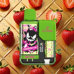 Aivono Aim Tank 9500 Puffs Fresa Kiwi 18ml LCD