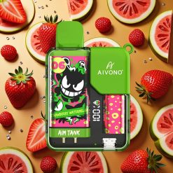 Aivono Aim Tank 9500 Puffs Fresa Sandía 18ml LCD