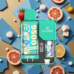 Aivono Aim Tank 9500 Puffs Malvavisco Azul 18ml LCD