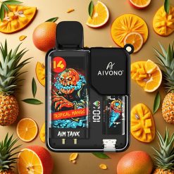 Aivono Aim Tank 9500 Puffs Mango Tropical 18ml LCD