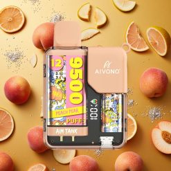 Aivono Aim Tank 9500 Puffs Melocotón Pera 18ml LCD