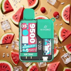 Aivono Aim Tank 9500 Puffs Sandía Hielo 18ml LCD