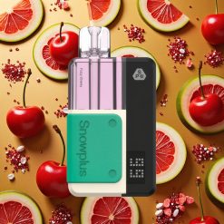 Snowplus Swift 15000 Puffs Kit Cereza Burbujeante Dual Mesh 2+10ml
