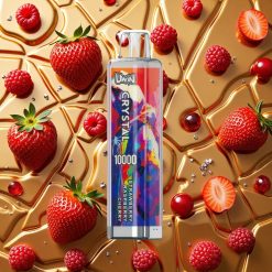 UWIN Crystal 10000 Puffs Fresa Frambuesa Cereza 18ml RGB