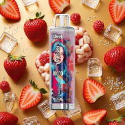 UWIN Crystal 10000 Puffs Fresa Hielo 18ml RGB