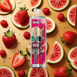 UWIN Crystal 10000 Puffs Fresa Sandía 18ml RGB