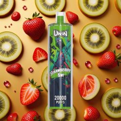 Uwin Shisha Hookah Crystal 20000 Puffs Fresa Kiwi 0% 2% 3% 5% Nicotina Tipo-C