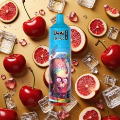 Uwin Tornado 35K Cereza Helada Vape Desechable con 35.000 Puffs y Bobina Mesh 1.0 Ohm