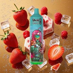 Uwin Tornado 35K Fresa Frambuesa Cereza Helada Music Desechable 600mAh