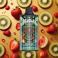 Vapsolo Super 15000 Puffs Fresa Kiwi 40ml Tipo-C