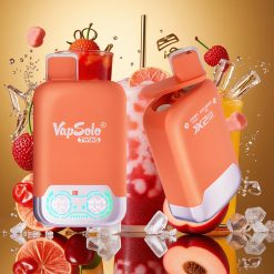 Vapsolo Twins 20000 Puffs Cereza Cola & Melocotón Jugoso Helado 40ml Tipo-C