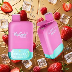 Vapsolo Twins 20000 Puffs Fresa Frambuesa Cereza Hielo & Uva Hielo 40ml Tipo-C