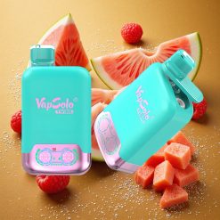 Vapsolo Twins 20000 Puffs Triple Melón & Frambuesa Sandía con 40 ml y Tipo-C