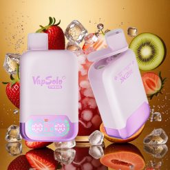 Vapsolo Twins 20000 Puffs Vape 40ml Uva Helada & Fresa Kiwi Tipo-C