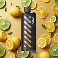 VOZOL Gear Shisha 25000 Puffs Limón Menta Dual Mesh 1000mAh Vape Desechable
