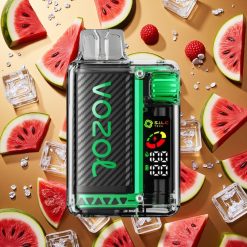 VOZOL Vista 20000 Puffs Vape Sandía Helada con Pantalla OLED y 2% Nicotina