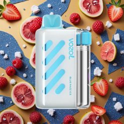 VOZOL VISTA 40000 Puffs Vape Recargable MTL Malla Azul Frambuesa Hielo